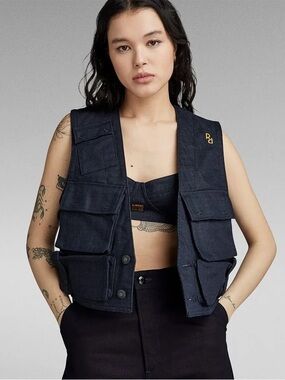 NWT - G-Star RAW GSRR Multi Pocket Vest